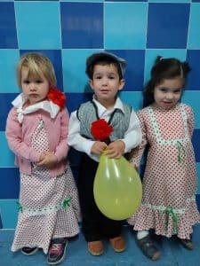 Los más pequeños también disfrutan celebrando San Isidro